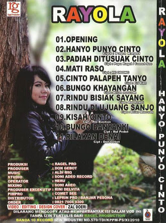 rayola hanyo punyo cinto