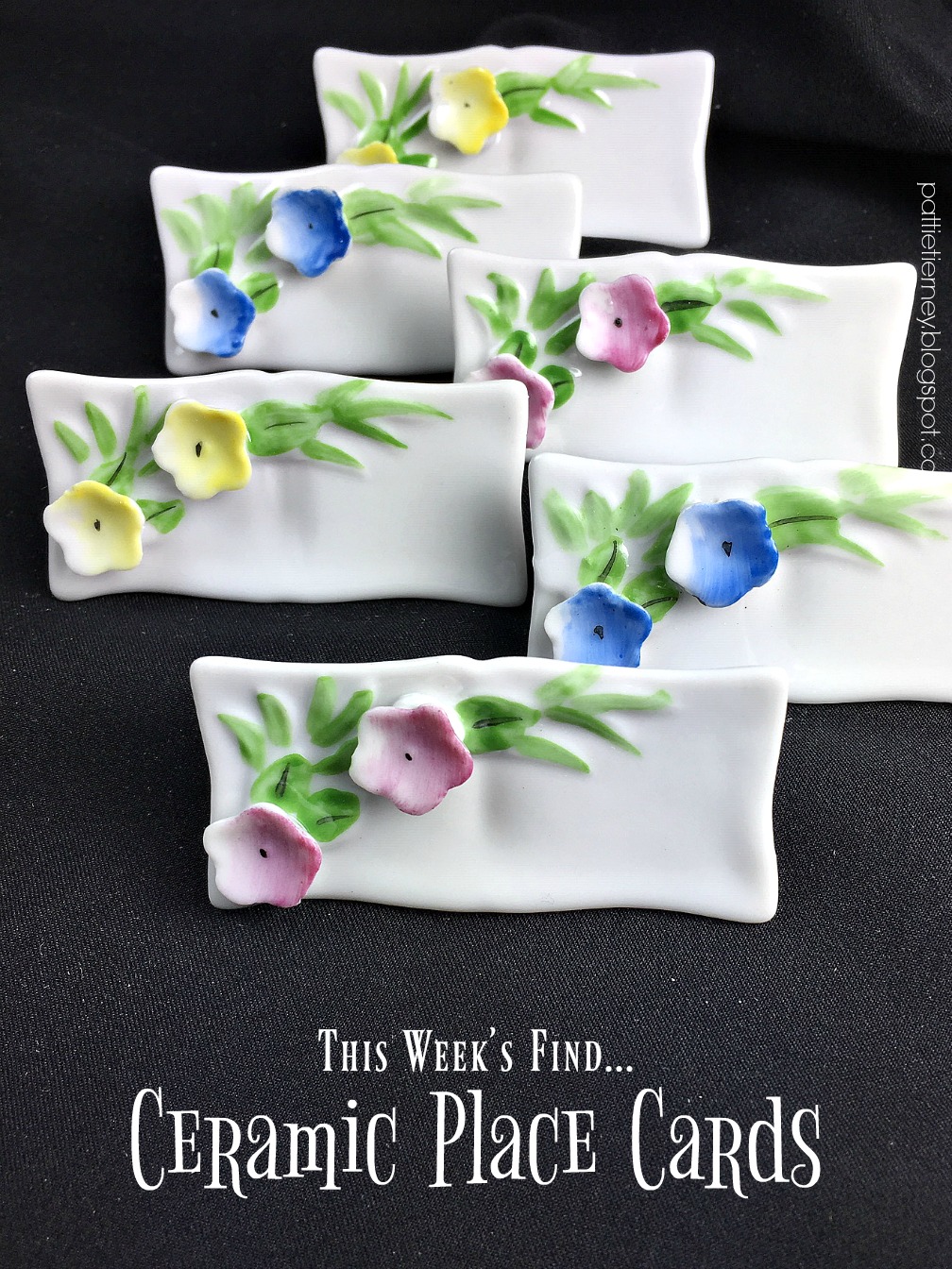 Ceramic Place Cards...This Week's Find