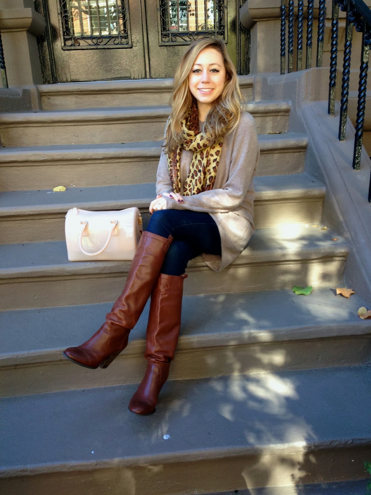 Cupcakes & Couture: What I Wore: Cozy Leopard
