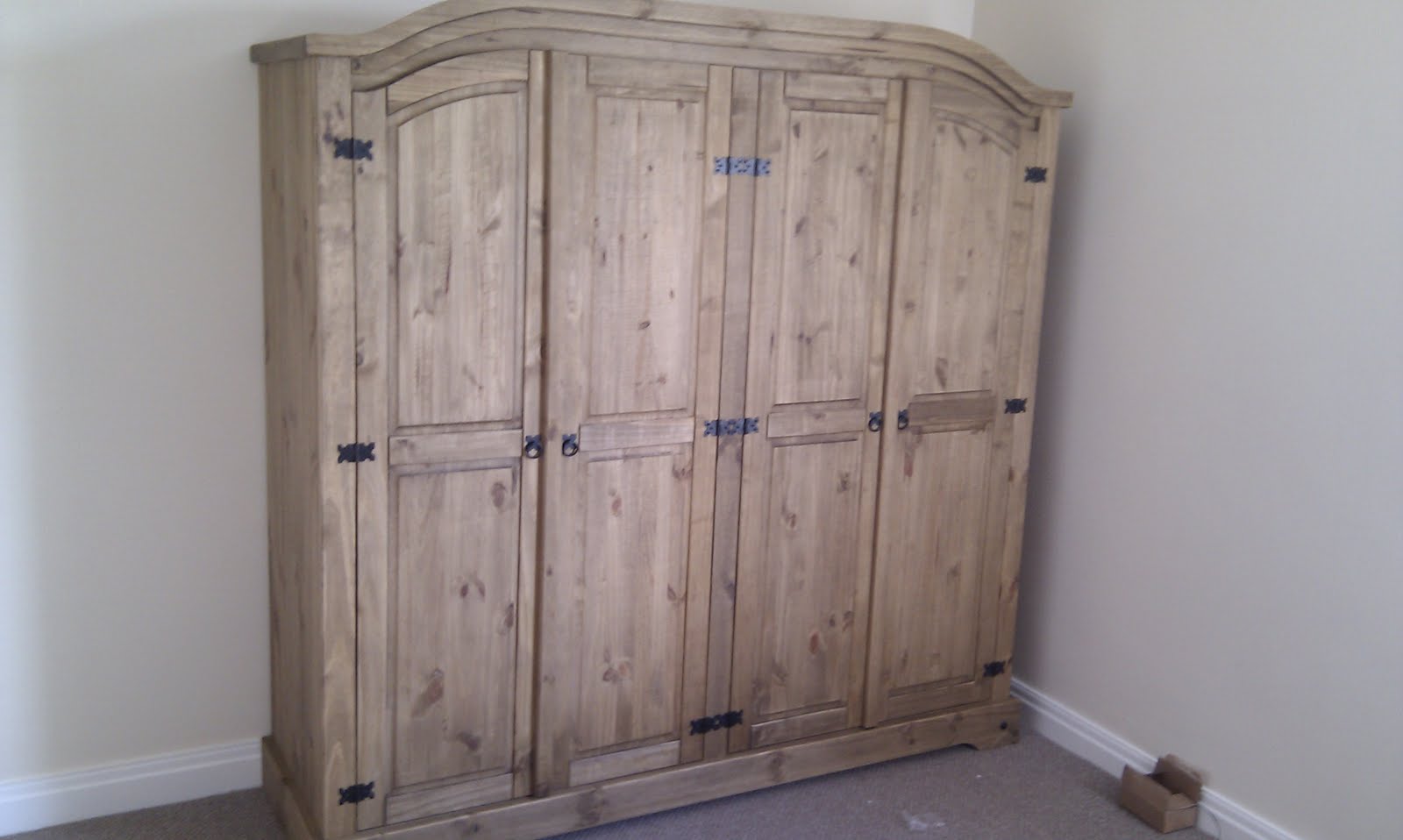 Payless Furniture Assembly of Corona 4 door wardrobe