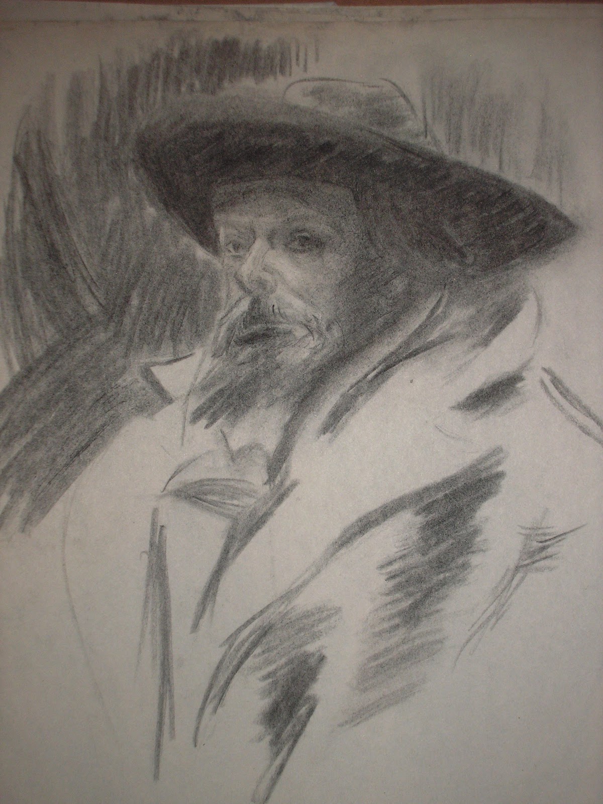 Drawings by Rom: John Singer Sargent Sketches in Charcoal