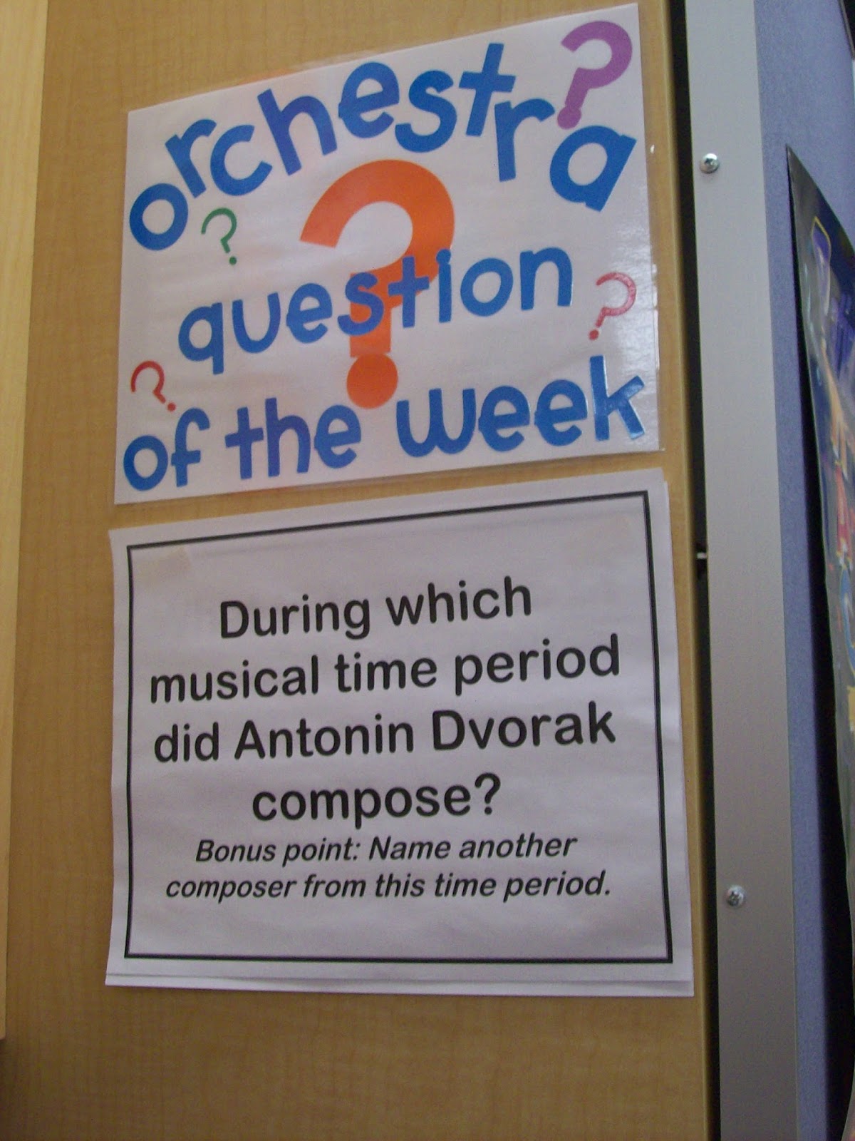 Teaching Elementary Orchestra Question of the Week