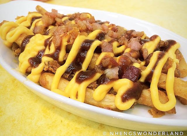 Cafe Mermania - Cheesy Bacon BBQ Fries