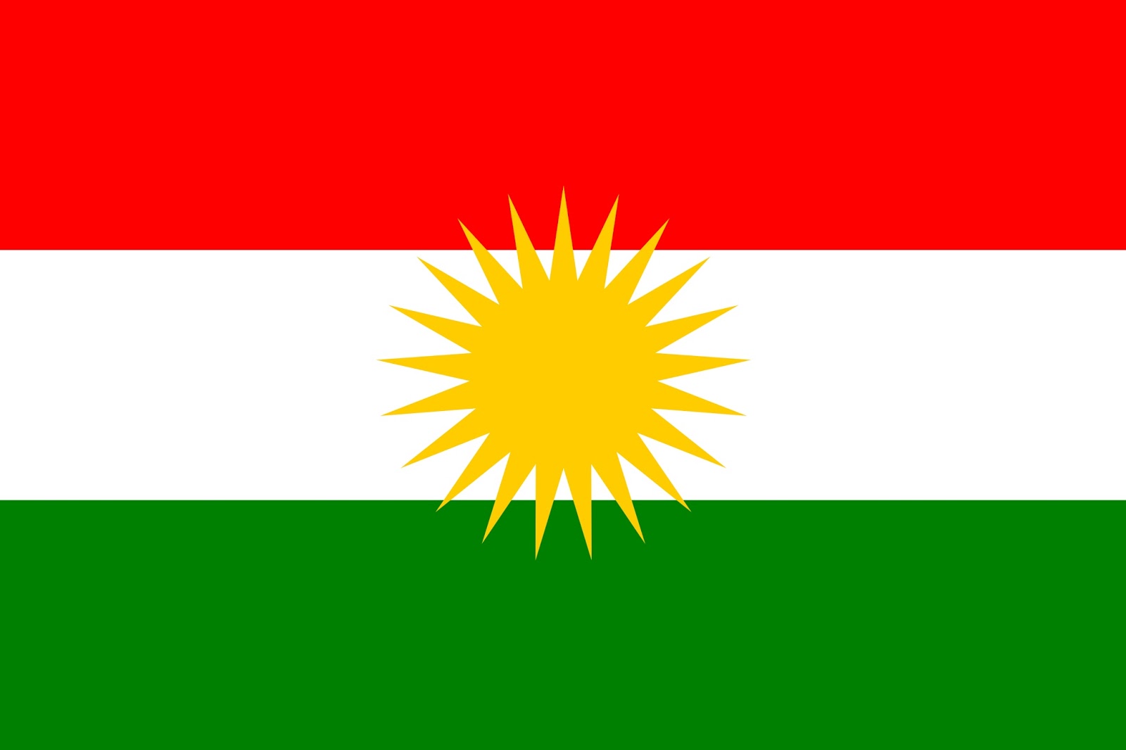kurdistan flagga kurdistan flagga