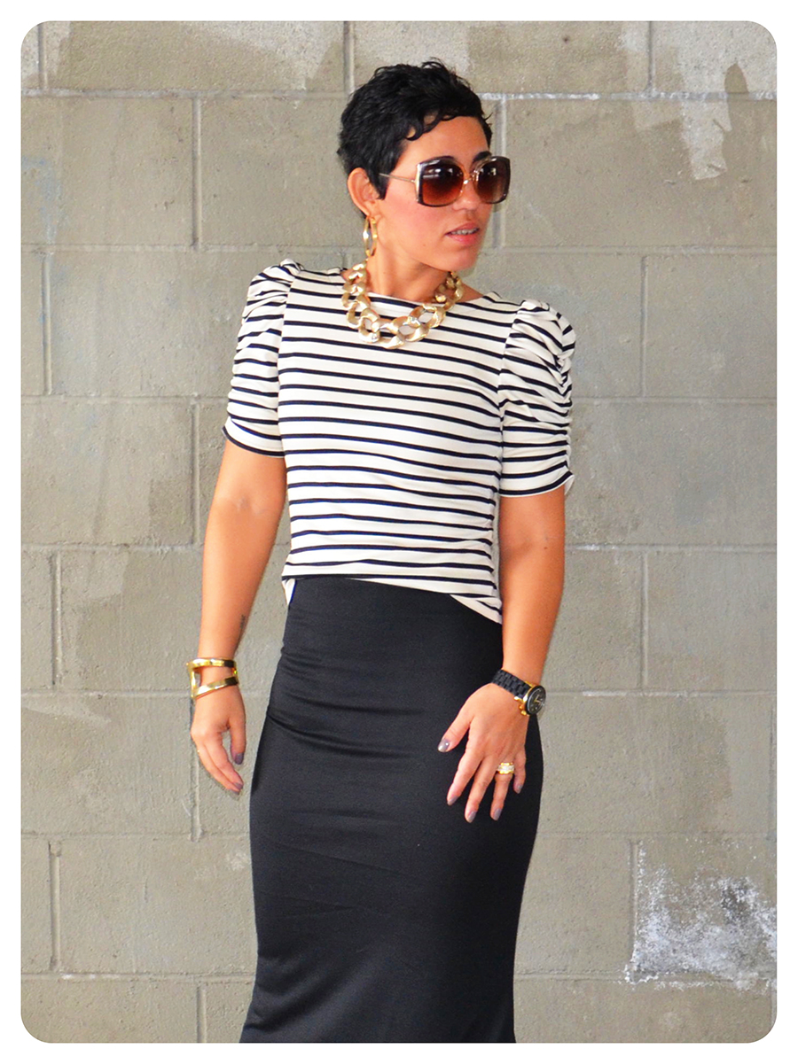 DIY Fishtail Maxi DIY Puff Sleeve Top Pattern Review B5562 DIY Fishtail Maxi DIY Puff Sleeve Top Pattern Review B5562