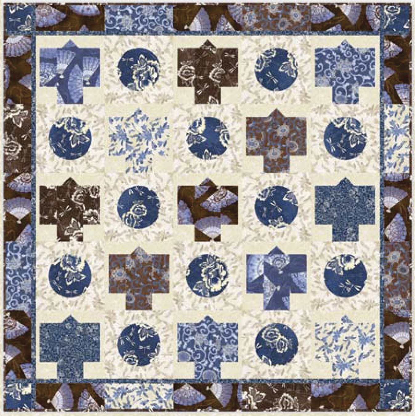 Berrima Patchwork Kona Bay Free Quilt Pattern