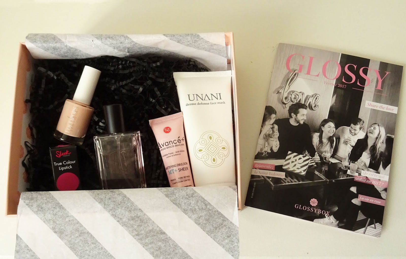 Glossybox Février 2017 : Share the love