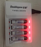 Doublepow DP-K11 4 Slots Ni-MH/NI-CD Intelligent Rapid Batteries Charger