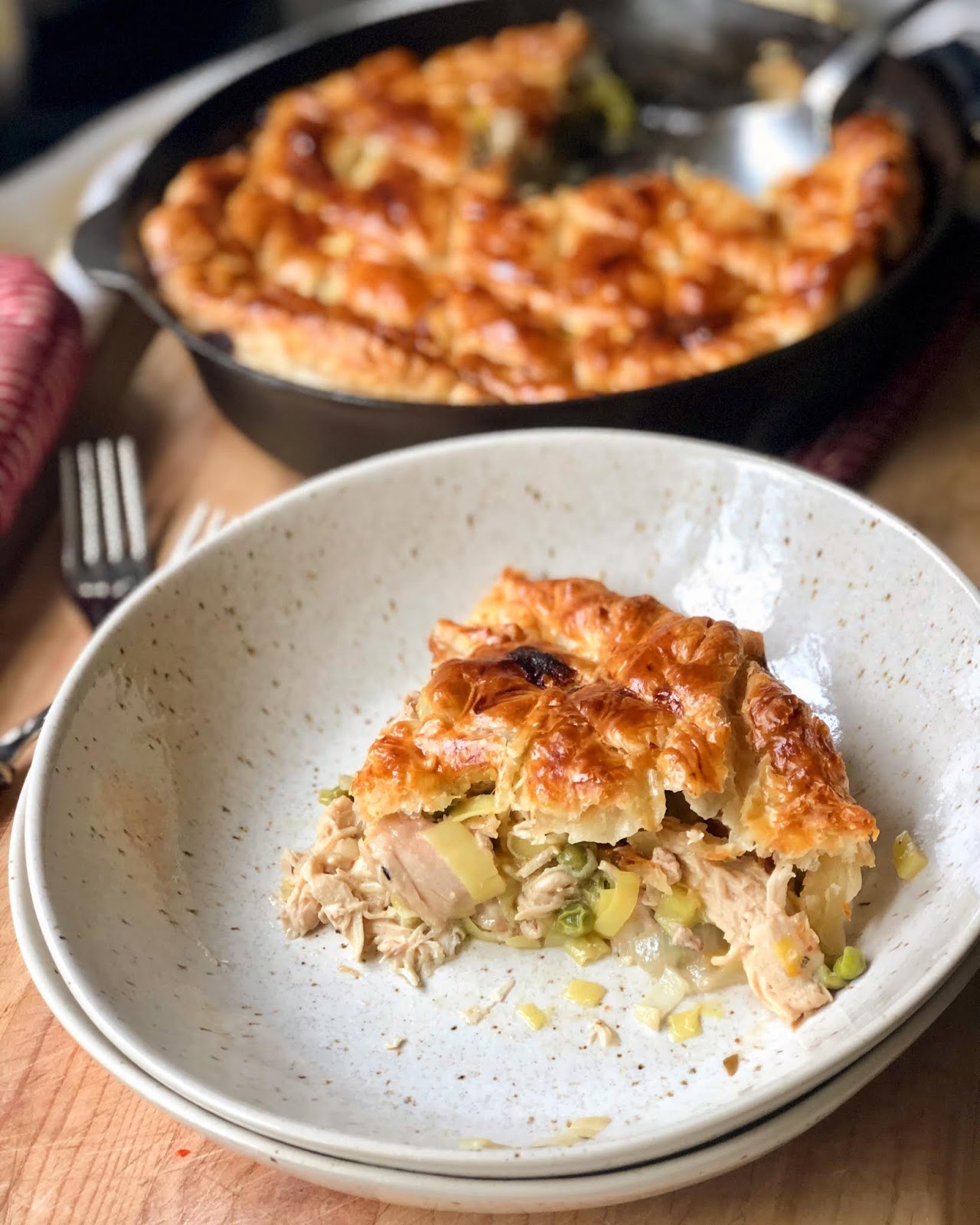 Chicken & Leek Pie, Oh My!