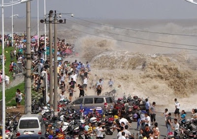 ola gigante en china rio 2011