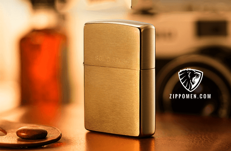 Zippo vàng nhám solibrass - MS 240B | zippo | zippo chính hãng Zippo vàng nhám solibrass - MS 240B | zippo | zippo chính hãng