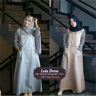 SB Leia Dress Jual Baju Busana Muslim Leia Dress