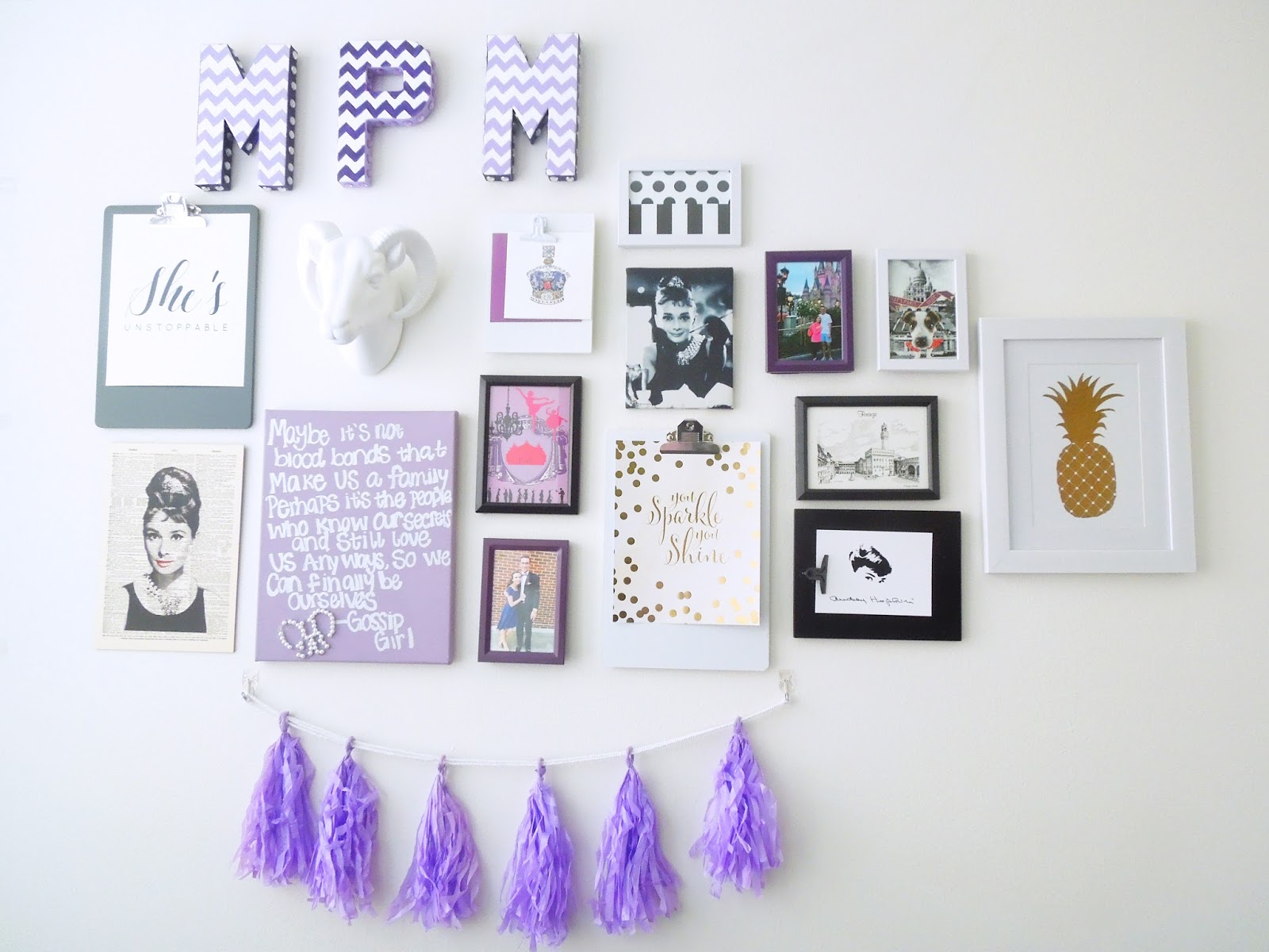 Sew Cute How to DIY Gallery Wall