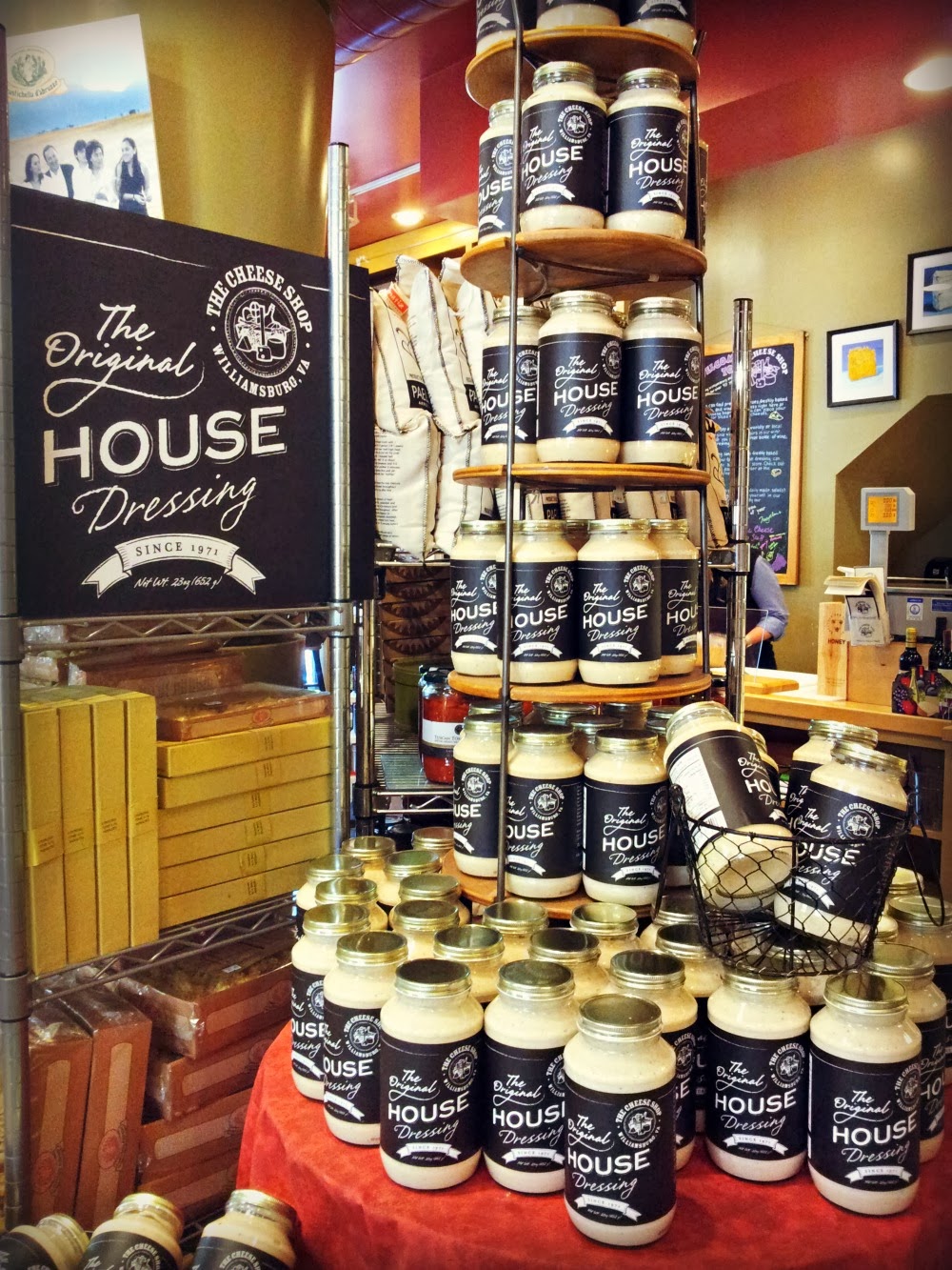 FamilyTravel Grab a Table at The Cheese Shop in Colonial Williamsburg