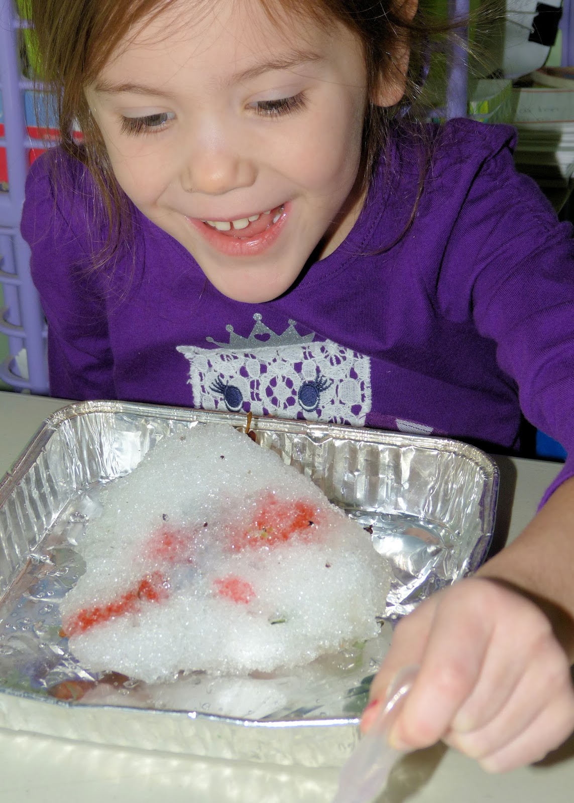 Paula's Primary Classroom Painting on Ice