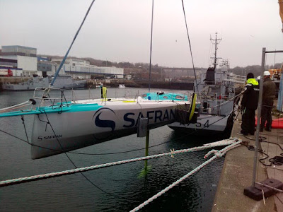 Safran en chantier après le Vendée Globe Safran en chantier après le Vendée Globe