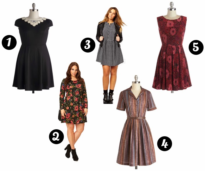 The Curvy Elle: 5 Favorite Fall Dresses (Plus Size)