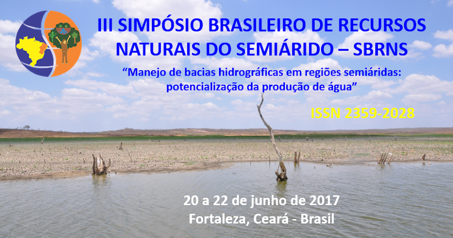 III Simpósio Brasileiro de Recursos Naturais no Semiárido - SBRNS 2017