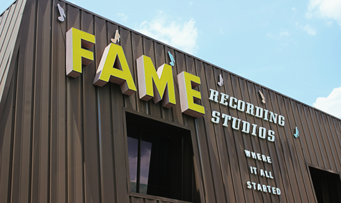 FAME Recording Studios Muscle Shoals Alabama