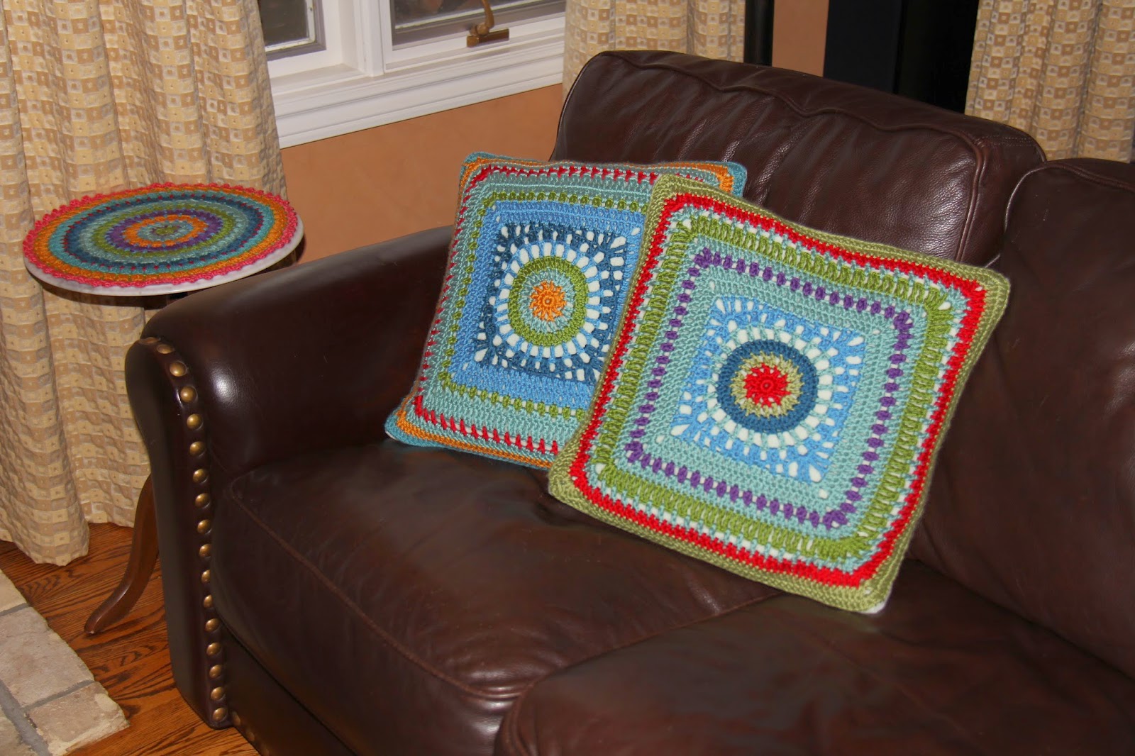 meo my crochet Crochet Cushion Covers