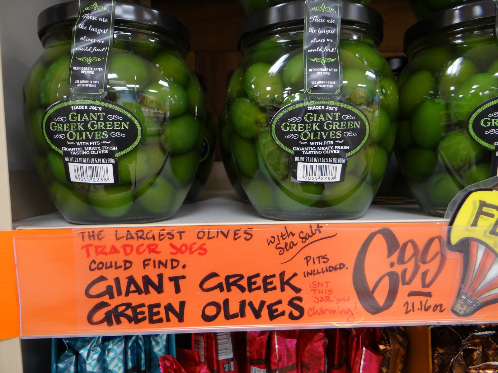 Trader Joe's 365 Day 346 Giant Greek Green Olives