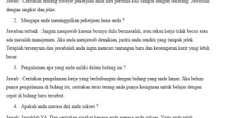 Inilah Contoh Soal Tes Masuk Spbu