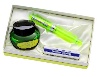 Sailor 1911S Highlighter Fountain Pen & Ink Set