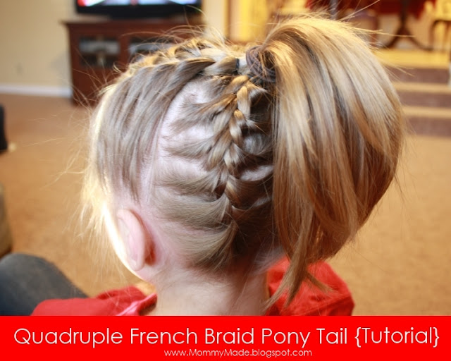 Braided Ponytail For Girls Twist Me Pretty
