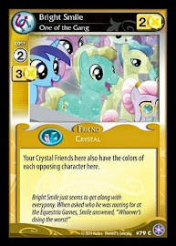 My Little Pony Bright Smile, One of the Gang The Crystal Games CCG Card