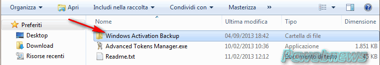 backup e ripristino licenza Windows e Office