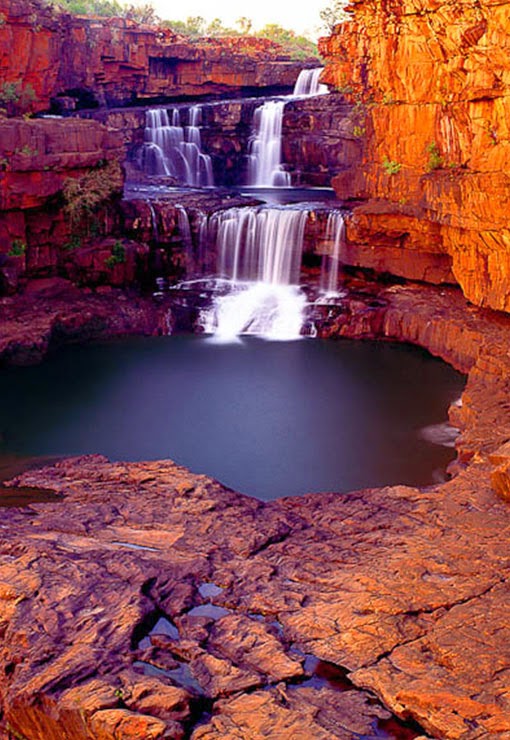 Karijini National Park, Australia, Joffre Gorge Falls