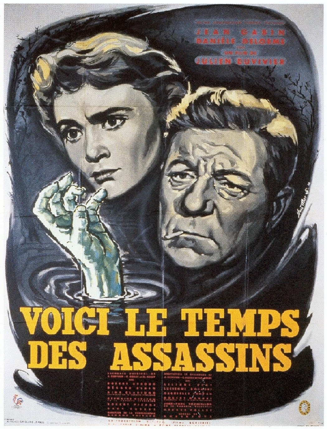 Tout le temps. Время убийц (1956). Плакат убийцы 1956.