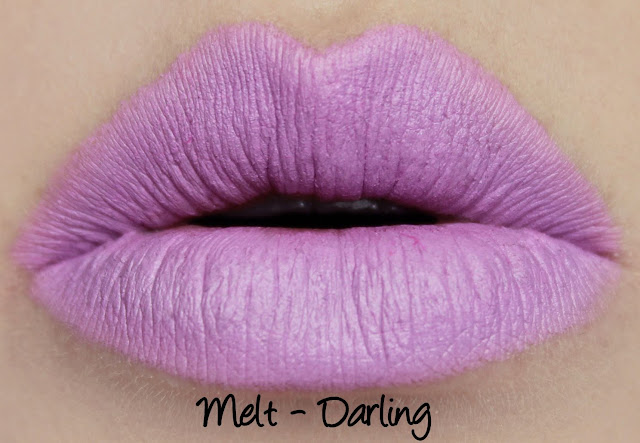 Melt Cosmetics Lipsticks - Darling Swatches & Review