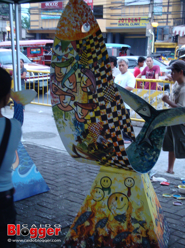 Dagupan City Bangus Festival 2012 Bangus Sculpture