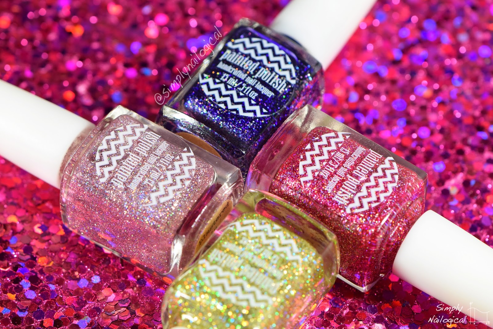 Simply Nailogical: Painted Polish releases four new holo glitters