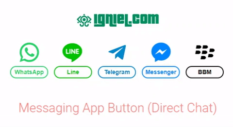 Tombol Menuju Chat Langsung Ke Berbagai Messaging App Ala Igniel Tombol Menuju Chat Langsung Ke Berbagai Messaging App Ala Igniel