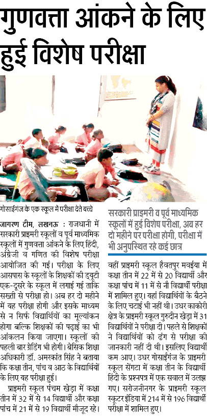 gudvatta aankane ke liye hui vishesh pariksha gudvatta aankane ke liye hui vishesh pariksha