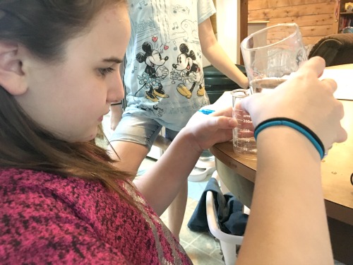 Measuring volume using the volume of water Measuring volume using the volume of water
