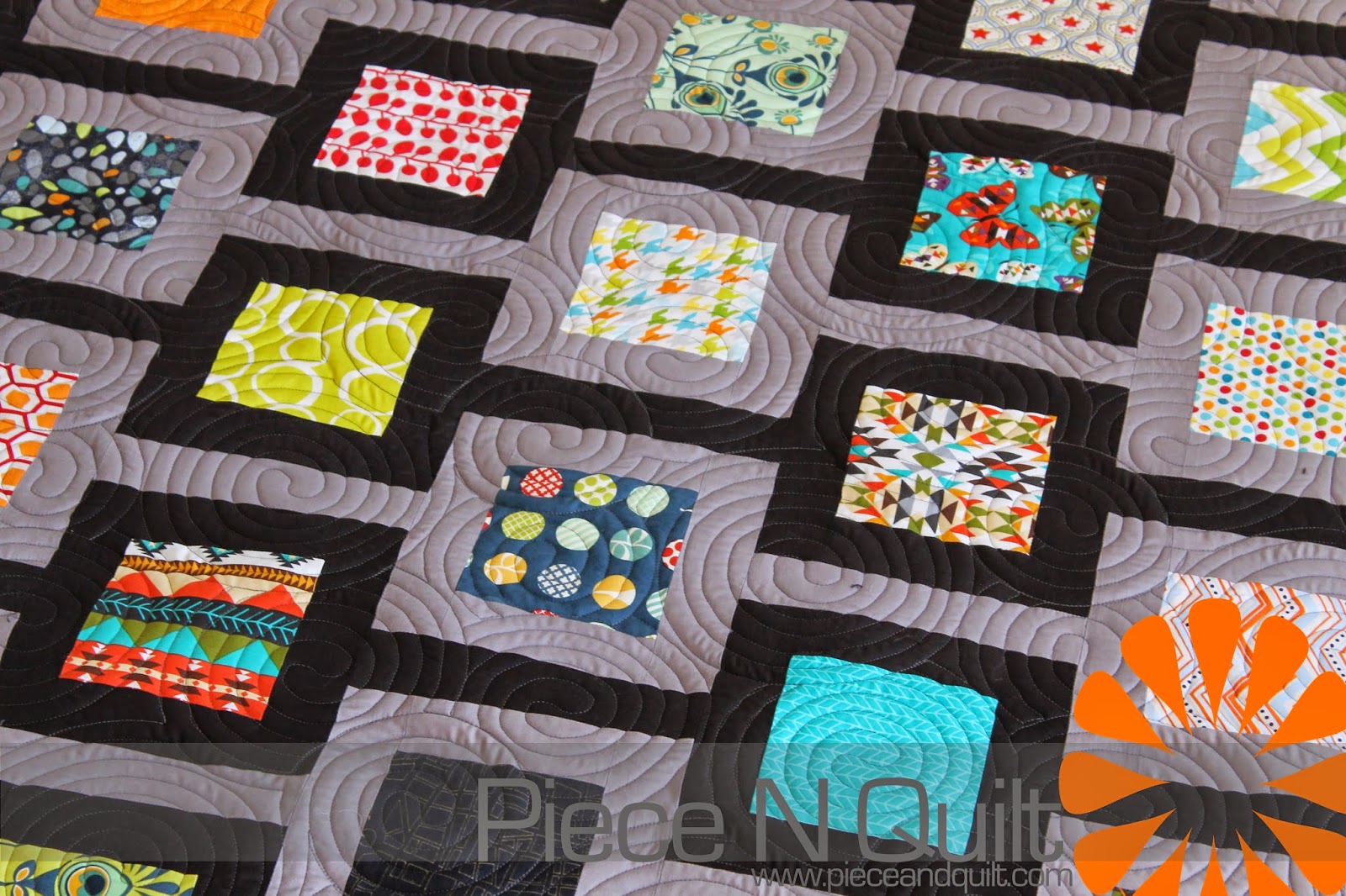Piece N Quilt Edge to Edge Machine Quilting by Natalia Bonner