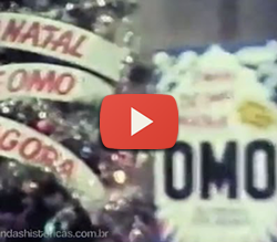 Propaganda do Natal OMO para os anos 70: ação promocional.