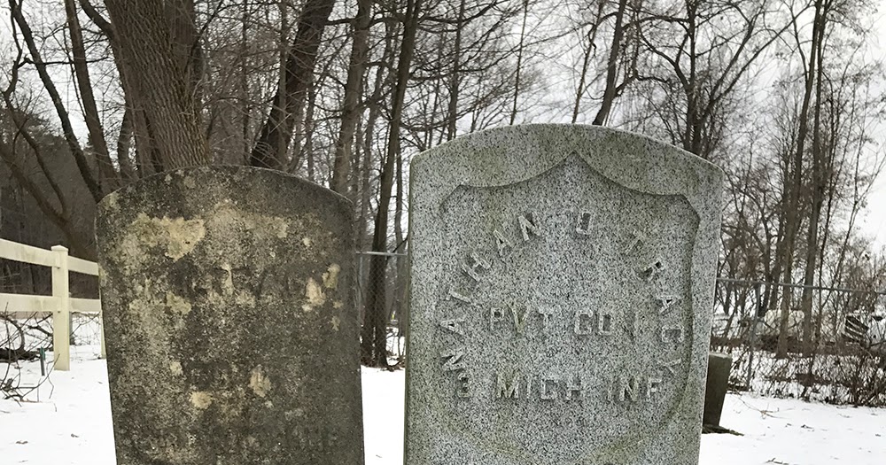 The 3rd Michigan Infantry Ottawa Center Cemetery in Ottawa County