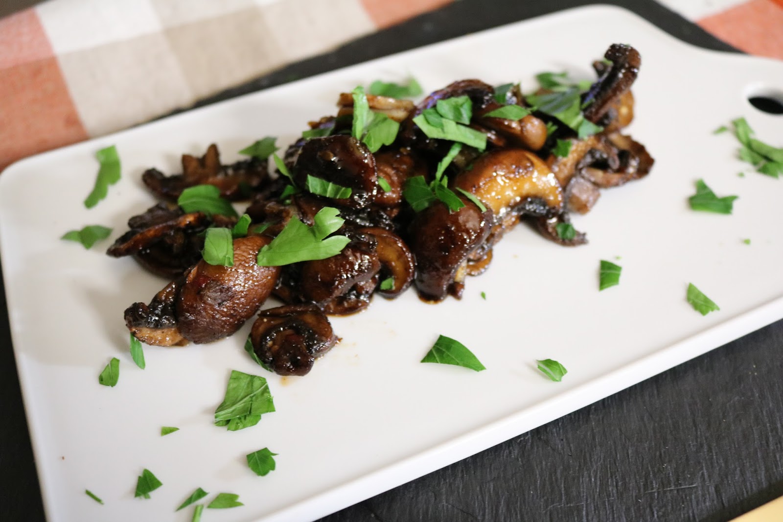 Pilze mit Balsamico