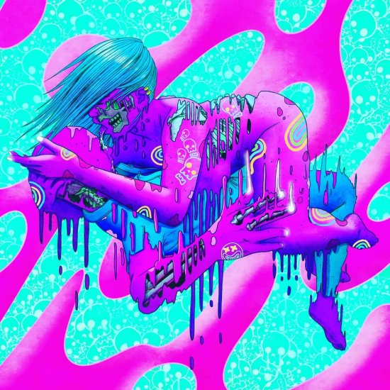 Mais ilustrações cyberpunk surreais e psicodélicas com vibrantes cores de Nick Sullo Nick Sullo xsullo instagram arte ilustrações cyberpunk surreais coloridas psicodélicas