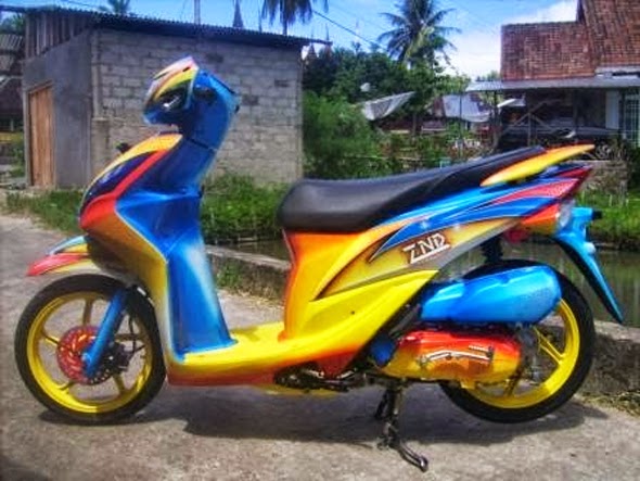 Cara Mudah Dan Simple Modifikasi Honda Spacy Menjadi Thailook Keren