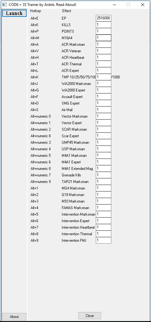 Cod4 hack executor