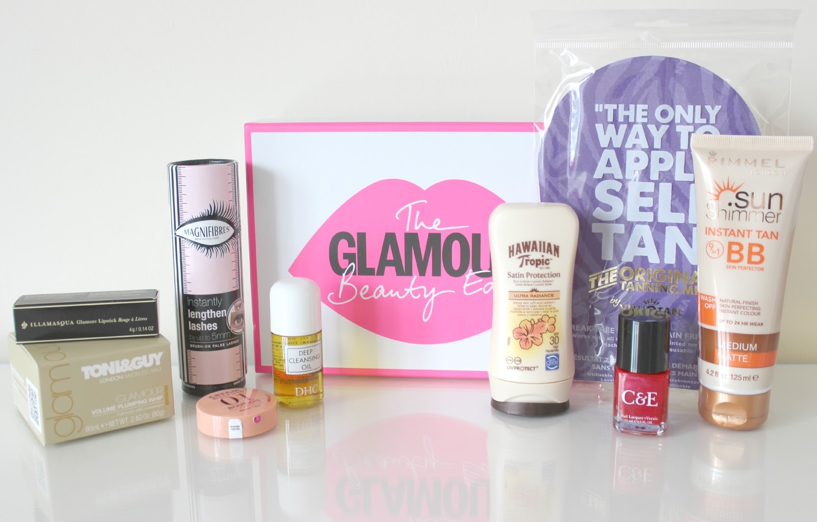 A picture of Latest in Beauty The Glamour Beauty Edit Box