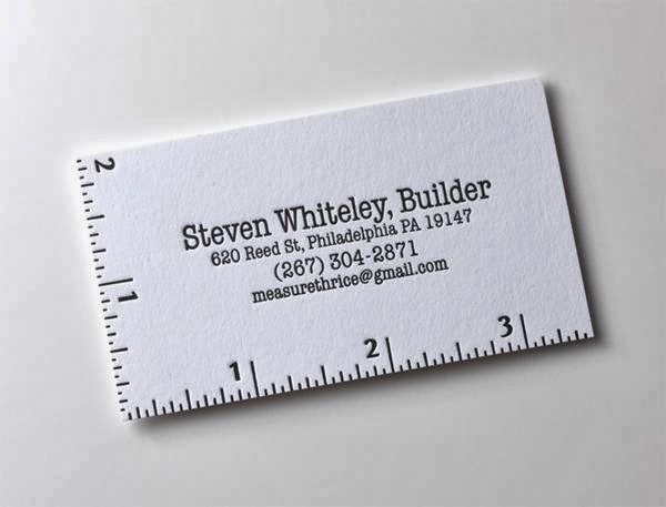 20 Business Card Designs with creative use of fonts