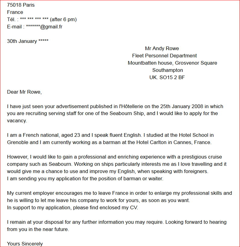 Lettre De Motivation Pour Contrat D Apprentissage En Coiffure