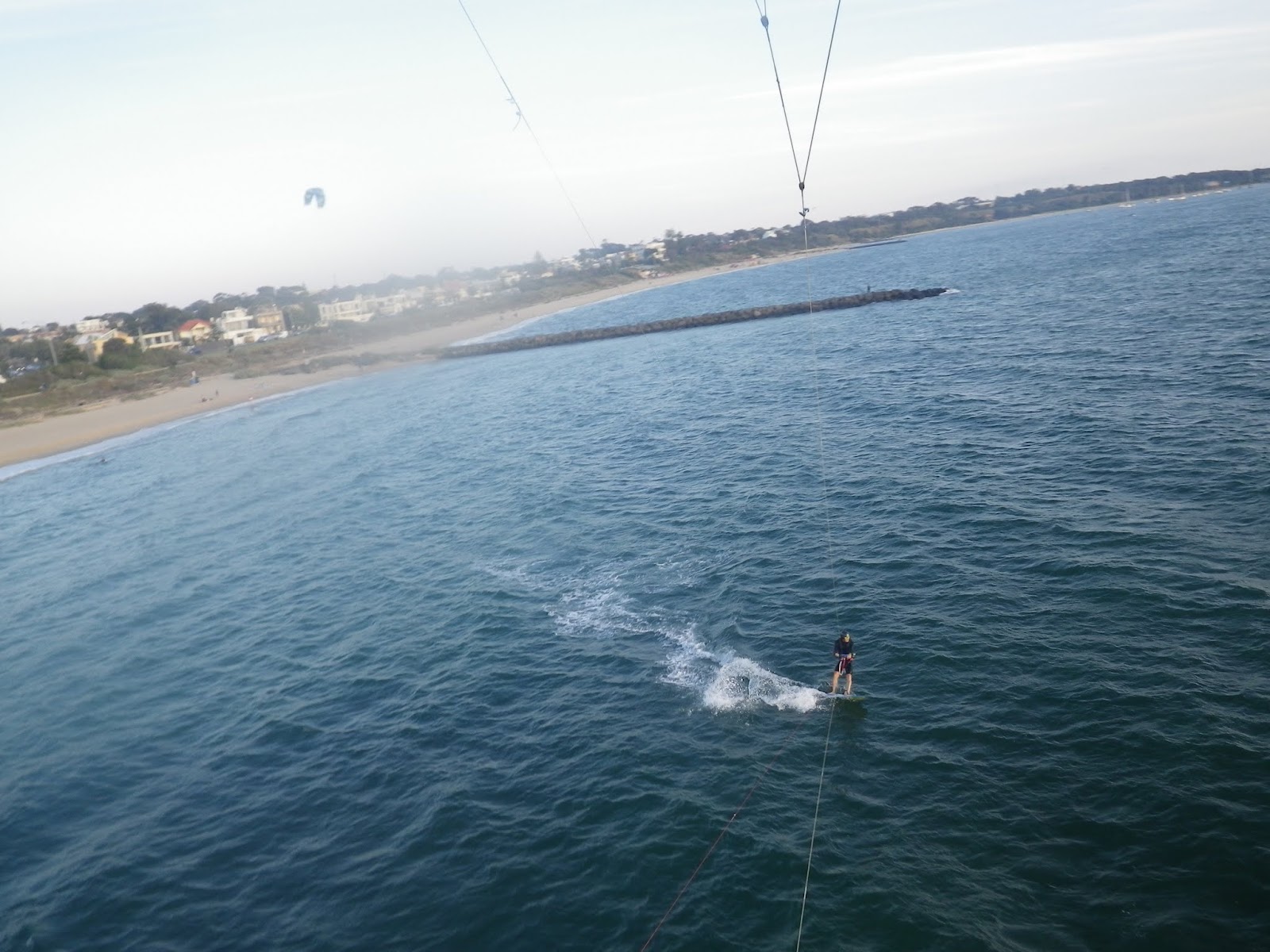 Peter's kitesurfing blog Kitesurfing backrolls in Hampton sea breeze