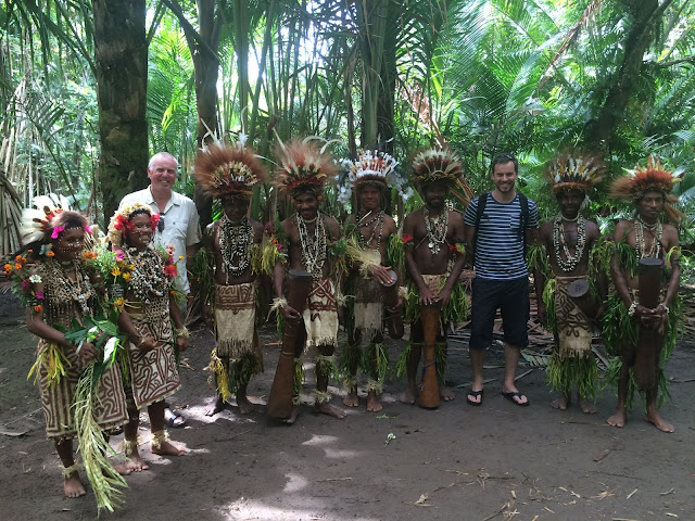 Simon Heyes meeting the local Tufi tribe in Papua New Guinea Simon Heyes meeting the local Tufi tribe in Papua New Guinea